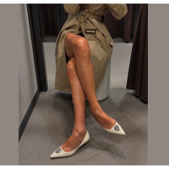 ZARA Embellished Heels NWT - Picture 16 of 16